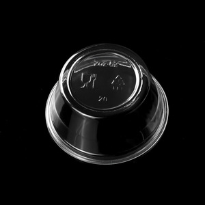 Venta al por mayor desechable 60ML transparente <span class=keywords><strong>PP</strong></span> vaso de plástico duro moderno 2 Oz-62mm grado alimenticio ecológico con tapa contenedores de almacenamiento - Product Image 4