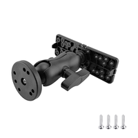 Soporte Universal Giratorio 360° para Sonda de Pesca Yak Outdoors, Guía para Cañas de Pescar, ABS Duradero, Ecológico, Soporte para Chartplotter GPS Marino