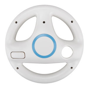 Volant pour manette Nintendo Wii, jeux de course <span class=keywords><strong>Mario</strong></span> Kart, volant de course noir et blanc en plastique, innovant et excitant - Product Image 4