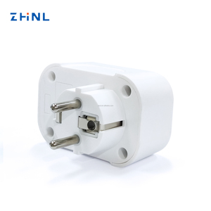 Adaptador de Enchufe Universal de Impacto para la UE, Convertidor de Enchufe Francés/Alemán de 2 Pines, 16A 250V, Nuevo - Product Image 6