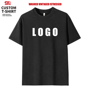 Camisetas Personalizadas Extra Grandes para Hombre al por Mayor - 280 g/m² Algodón Tejido Premium con Estampado por Sublimación en la Parte Posterior del Cuello, Diseño Ecológico con Letras - Product Image 3