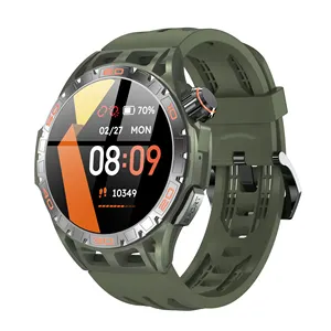 Hot Selling Outdoor Style Smart Watch LA102 Amoled Men Women Smartwatch Sport Smart Watch Round Screen