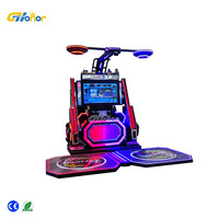 Machine de danse de réalité virtuelle de vente chaude 2 machine de jeu de danse d'arcade pour les joueurs et les systèmes à pièces