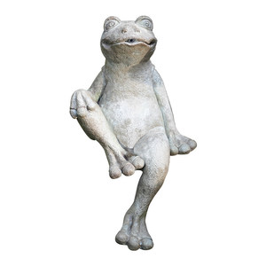 Fontaine de grenouille décorative créative pour aménagement paysager de cour de <span class=keywords><strong>moulin</strong></span> <span class=keywords><strong>à</strong></span> <span class=keywords><strong>eau</strong></span>, dispositif de circulation d'<span class=keywords><strong>eau</strong></span> pour balcon, ornement animal artificiel - Product Image 2