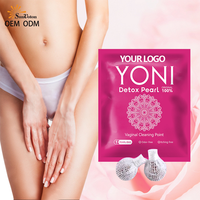 100% Efficace Naturel À Base De Plantes Féminin Soins Yoni Produits Tampon Encreur Logo Personnel Detox Perles Yoni Perles