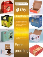 Anpassbare Wellpappe-Farbkartons & Geschenkboxen mit Druck für Landwirtschafts- und Obstverpackungen - Hergestellt in China