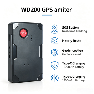Pelacak GPS 4G untuk Mobil WD200 Pencari Lokasi Real Time dengan Tombol SOS Pemantauan Suara dan <span class=keywords><strong>Alarm</strong></span> Anti Maling - Product Image 6