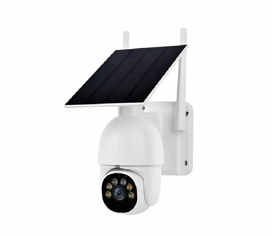 A20 Tuya App Wifi Solar Powered Bullet 1080P PTZ Camera telecamere di sicurezza IP esterne Wireless per la sorveglianza domestica