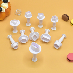 Khuôn làm bánh hình sao năm cánh, hình tròn nhỏ, hình tròn lớn, hình bầu dục - Khuôn làm bánh hình tròn nhỏ, hình tròn lớn, hình bầu dục, dụng cụ trang trí bánh, dụng cụ làm đất sét - Product Image 5