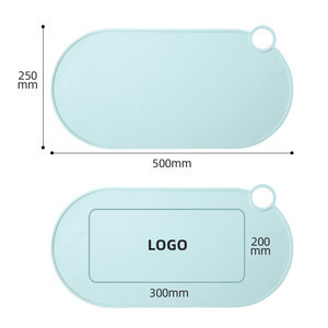 Soft Silicon Toddler Suction Feeding <b>Set</b> Food Snack Dinnerware Silicone Plate Cup Bib Silicone Baby Bowl and <b>Placemat</b> - Product Image 3
