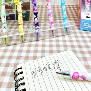 Trường Văn Phòng Phẩm Poke Bút Bi 0.5Mm Poke Mon Đi Nhấn Bút 48 cái/hộp Túi Quái Vật Bút Bi - Product Image 3