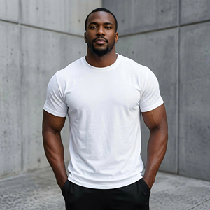 Sportswear Factory Custom ODM New Arrival Spring Autumn Men Quick Dry Stretchy Outdoor Sports Gym Anti-shrink Breathable T-<b>shirt</b> - Product Image 1
