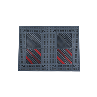 Tapis d'entrée de haute qualité pour centre commercial, antidérapant, anti-neige, tapis de porte