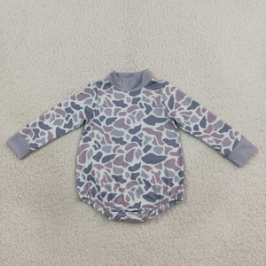 Combinaison bébé Longlv à col roulé sans manches, imprimée, en coton doux et respirant, unisexe, décontractée, avec couvre-pieds, pour l'été - Product Image 2