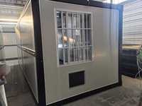 Maison conteneur préfabriquée pliable pour bureau temporaire, logement, cuisine, entrepôt, atelier