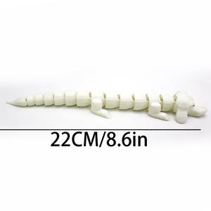 Dragon 3D imprimé créatif, version simplifiée, jouet articulé, ornement, cadeau pour les amateurs d'animaux et de dinosaures - Product Image 2