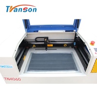 Cortadora Láser de CO2 de Alta Calidad 4060 CNC 40W, Máquina de Grabado y Corte Láser de Sobremesa para Plástico/Vidrio/Goma/Madera/MDF