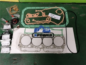 ชุดปะเก็นเต็มรูปแบบ XPOWER สำหรับรถขุดตีนตะขาบเครื่องยนต์ WO4D W04D ใหม่ - Product Image 5