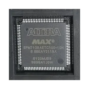 EPM7128AETC100-10N TQFP-100 Chip lógico programável Micro controlador IC MCU