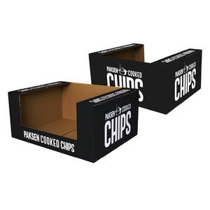 Boîtes <span class=keywords><strong>de</strong></span> présentation quart <span class=keywords><strong>de</strong></span> carton PDQ personnalisées au détail 2mm d'épaisseur support d'empilage <span class=keywords><strong>de</strong></span> palettes efficace UV comptoir sushi <span class=keywords><strong>de</strong></span> supermarché - Product Image 5