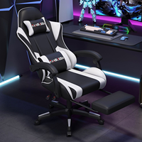 Chaise de jeu ergonomique en cuir PU à prix de gros, pivotante, pour ordinateur, idéale pour les commandes en gros