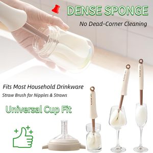 Multi-functional Push-pull No-corner Eco-Friendly Cleaning Tool One-in-one Squeeze Water Cup <b>Brush</b> Plastic <b>Long</b> <b>Handle</b> Clean - Product Image 4