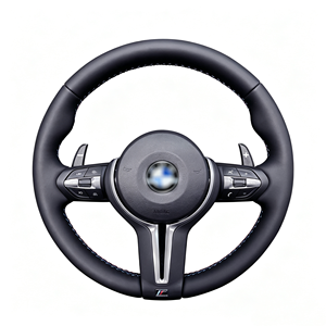พวงมาลัยหนังแท้สำหรับ <span class=keywords><strong>BMW</strong></span> M Sport ส่งตรงได้สำหรับ <span class=keywords><strong>F30</strong></span> F80 G20 M3 M4คาร์บอนไฟเบอร์ผลิตตามสั่ง - Product Image 4