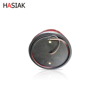 Mini Sirena Estroboscópica con Cable de 12V, Lámpara LED de Advertencia Intermitente, Lámpara de Alarma de Alta Visibilidad - Protección de Seguridad sin Sonido