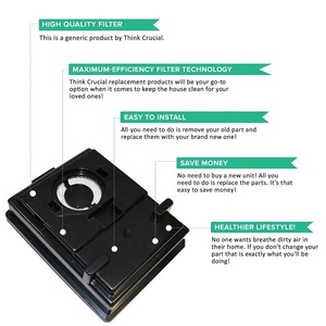 Filtro Hepa R12106B R12647 apto para <span class=keywords><strong>Rainbow</strong></span> REXAIR E E2A Series <span class=keywords><strong>Rainbow</strong></span> <span class=keywords><strong>aspiradora</strong></span> <span class=keywords><strong>repuestos</strong></span> Accesorios - Product Image 6