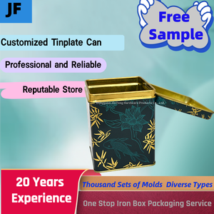 Tùy Chỉnh Cấp Thực Phẩm Kim Loại Lon Cho Trà Bánh Quy Kẹo Cà Phê Bao Bì Tinh Tế Kín Lon Cho Trà Kẹo - Product Image 3