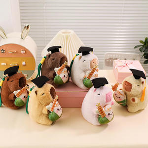 Peluche Capybara en forme de riz collant pour <span class=keywords><strong>le</strong></span> Festival <span class=keywords><strong>des</strong></span> Bateaux-Dragons, cadeau pour enfants et adultes, collection, décoration de vacances - Product Image 4