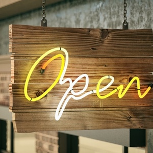 Custom LED Neon Sign <b>Letters</b> Acrylic Luminous Flex LED Neon Sign LED Strips IP68 Waterproof Customizable Colors Companies Park - Product Image 4