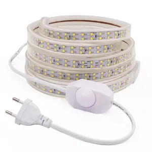 Ip68 12 Volt Smd 2835 Rgb Cct Lampu Strip Luar Ruangan Pintar Led Solar