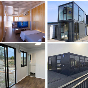 Casa Contenedor Prefabricada de Acero de Doble Capa Resistente, Panel Sándwich Ignífugo, Moderna y Transpirable, para Granja, Escuela o Apartamento - Product Image 5