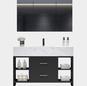 Led <span class=keywords><strong>baño</strong></span> <span class=keywords><strong>espejo</strong></span> de vanidad con estante de mármol pintura Polonia <span class=keywords><strong>espejo</strong></span> luces conjunto de gabinete lavabo de madera <span class=keywords><strong>baño</strong></span> vanidad - Product Image 3