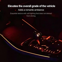Lumière d'ambiance pour console centrale Rhythm Center, intégration parfaite pour véhicules BMW G20 G80 G82 Séries 3 et 4 M3 M4 2020-2024