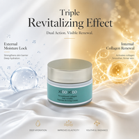 Crème hydratante anti-âge pour le visage à marque privée, raffermissante pour la ligne du menton, pour peaux sèches