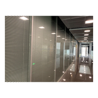 BBGWINDOOR Stores à lamelles de haute qualité, cadre en alliage d'aluminium, acier inoxydable, ouverture battante, design moderne, insonorisant, anti-corrosion