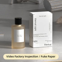 Boîte d'emballage de parfum personnalisée à double insert, boîte en carton blanc pour cosmétiques, impression sérigraphique, forme oblongue, modèle BG-001, boîte en papier