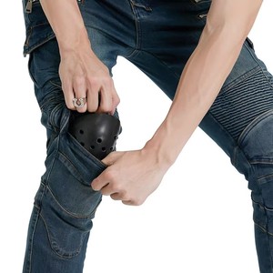 <span class=keywords><strong>P0107</strong></span>อุปกรณ์ป้องกันสำหรับการตั้งแคมป์และการปีนเขากางเกงขี่ม้ายีนส์สำหรับกีฬาและความบันเทิง - Product Image 6