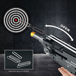 Reobrix 77029 hot Scorpion Pistol Launch Model ABS Plastic 566-Piece DIY Educational Building Block Toy Ages Unisex <strong>Set</strong> - Product Image 3