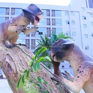 Dinosaure Psittacosaurus animatronique grandeur nature pour parcs d'aventure et centres commerciaux - Product Image 3