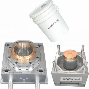 Moule d'injection lisse pour seaux chimiques et bacs à peinture <span class=keywords><strong>latex</strong></span> en PP/PE de qualité alimentaire, surface polie, grande capacité, pour couloir chaud - Product Image 1