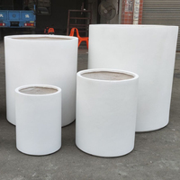 Pabrik Grosir Harga Murah Pot Tanaman dari Fiber Clay dan Pot Tanaman untuk Dekorasi Dalam dan Luar Ruangan
