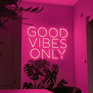 Enseigne néon personnalisée en acrylique pour décoration murale, logo LED lumineux, texte de bienvenue, sans MOQ, livraison directe - Product Image 1