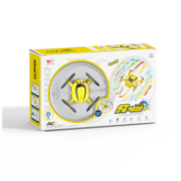 DWI DOWELLIN Mini télécommande lumière clignotante Drone 2.4G, 360 roulant, maintien d'altitude petit Drone pour enfants cadeaux