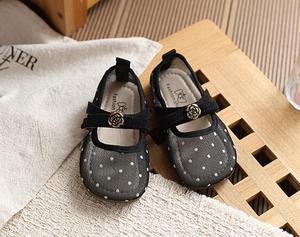 <span class=keywords><strong>Scarpe</strong></span> <span class=keywords><strong>da</strong></span> <span class=keywords><strong>ballo</strong></span> Mary Jane a pois per bambine, primavera e autunno, traspiranti, antiscivolo, con suola in gomma e chiusura con elastico - Product Image 4