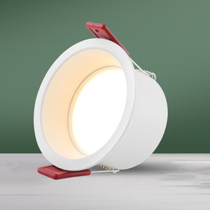 Luz LED Empotrable de Techo de Aluminio Negro, 4100K Blanco Neutro, IP20, AC 220V, Downlight Comercial, 110 Lm/w, 36000 Horas, CRI90 - Product Image 4