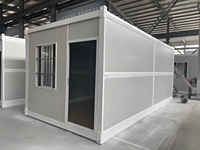 Maison préfabriquée pliable de 20 pieds, maison mobile, villa préfabriquée, très rentable, nouveau style 2026