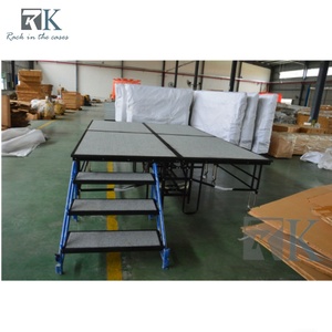 Escenario Plegable de Acero, Escenario Modular para Eventos, Plataforma de Escenario Portátil para Bodas - Product Image 4